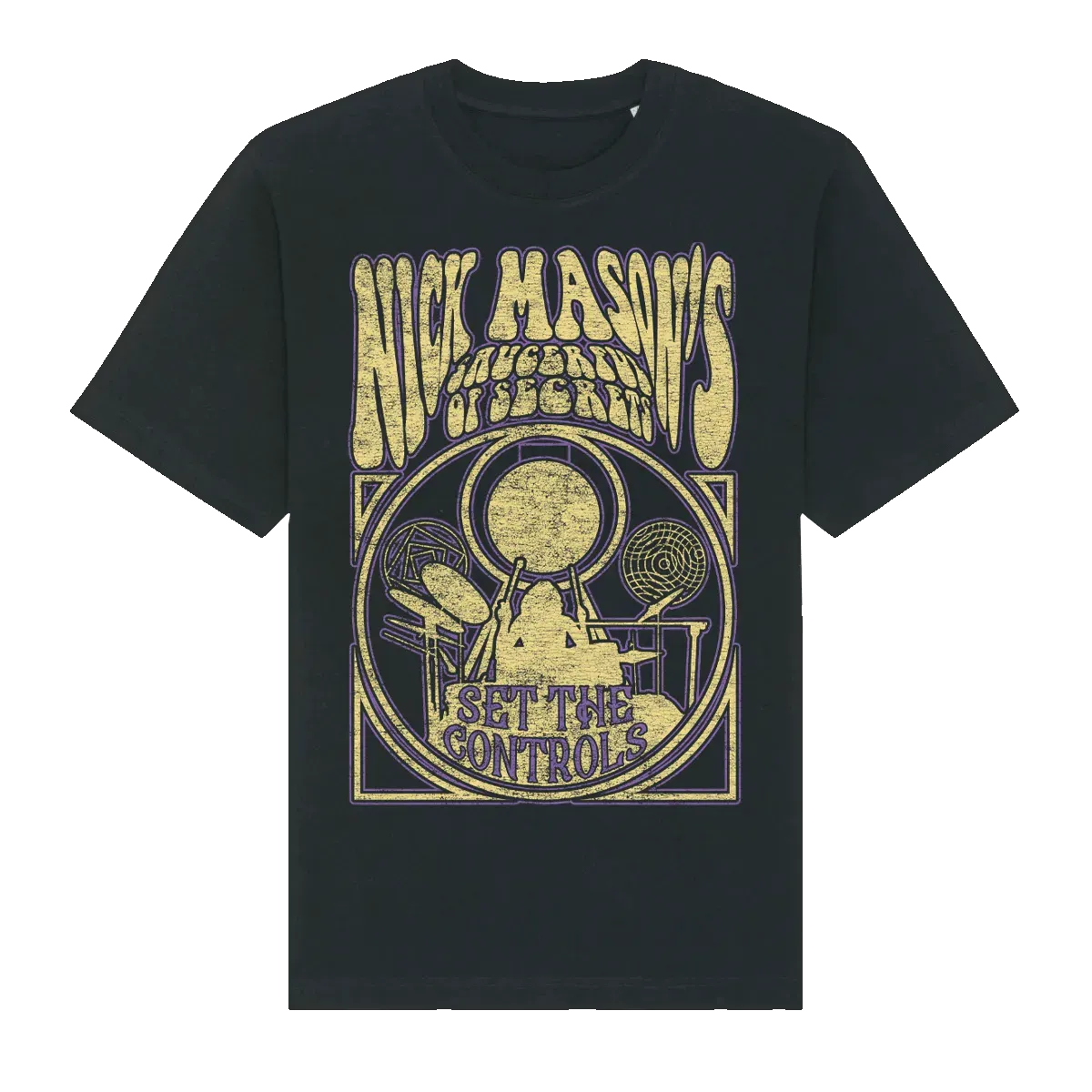 Gong Silhouette Black T-Shirt