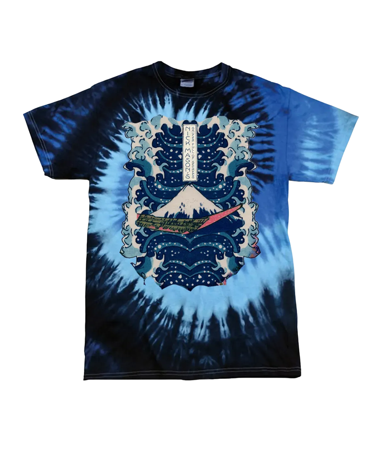 Hokusai Wave Tie Dye T-Shirt