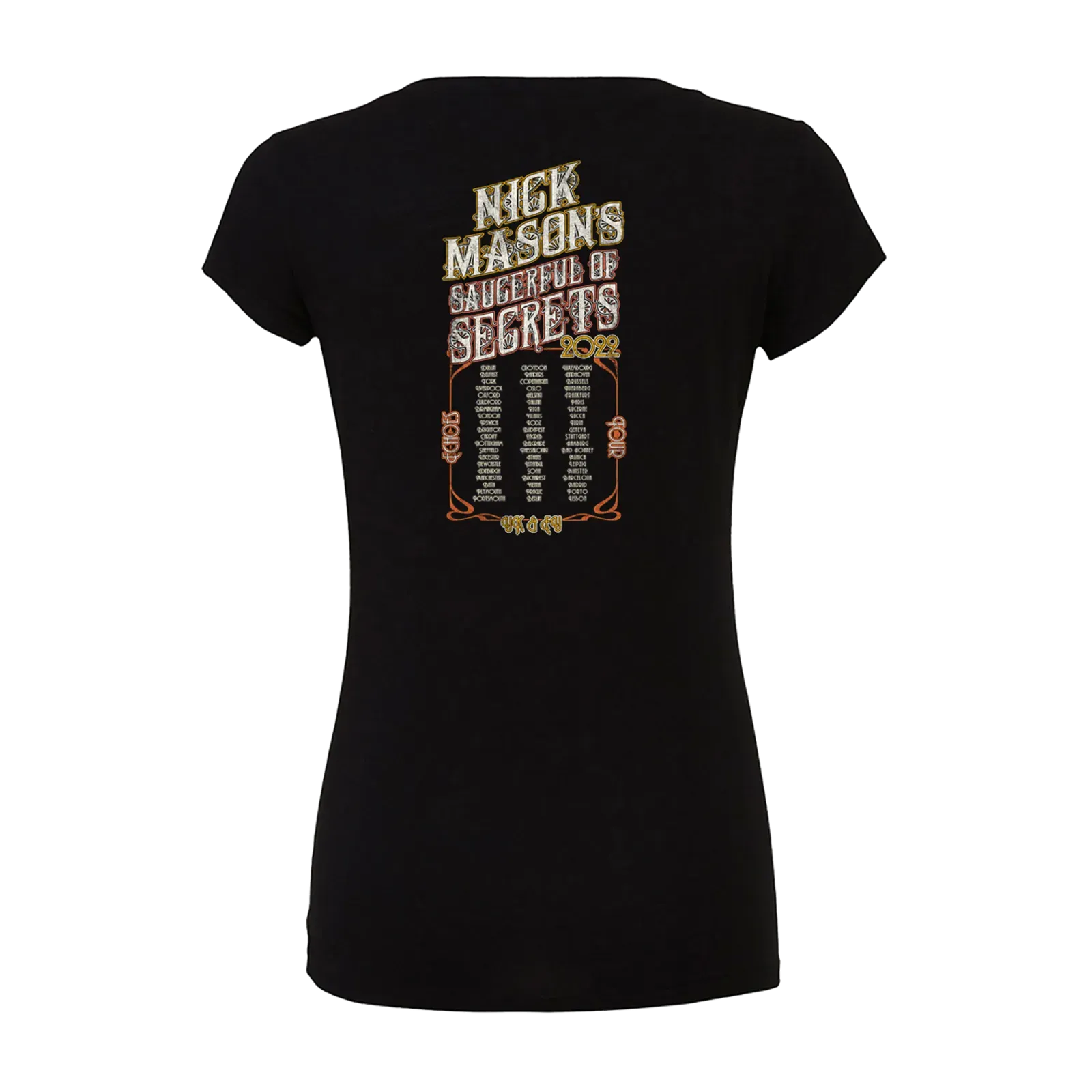 NMSOS Tour Logo Black Ladies T-Shirt