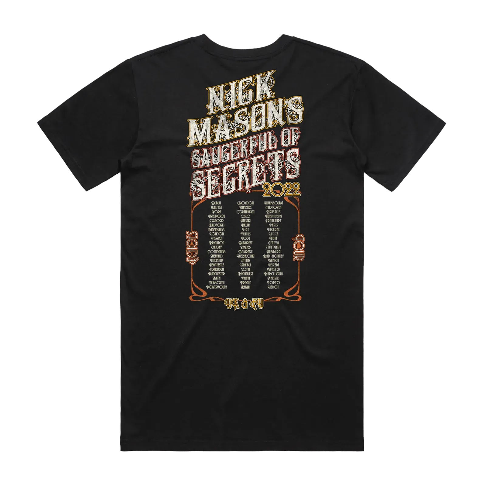 NMSOS Tour Logo Black T-Shirt