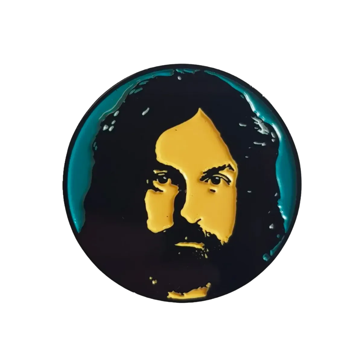 Nick Mason Enamel Badge