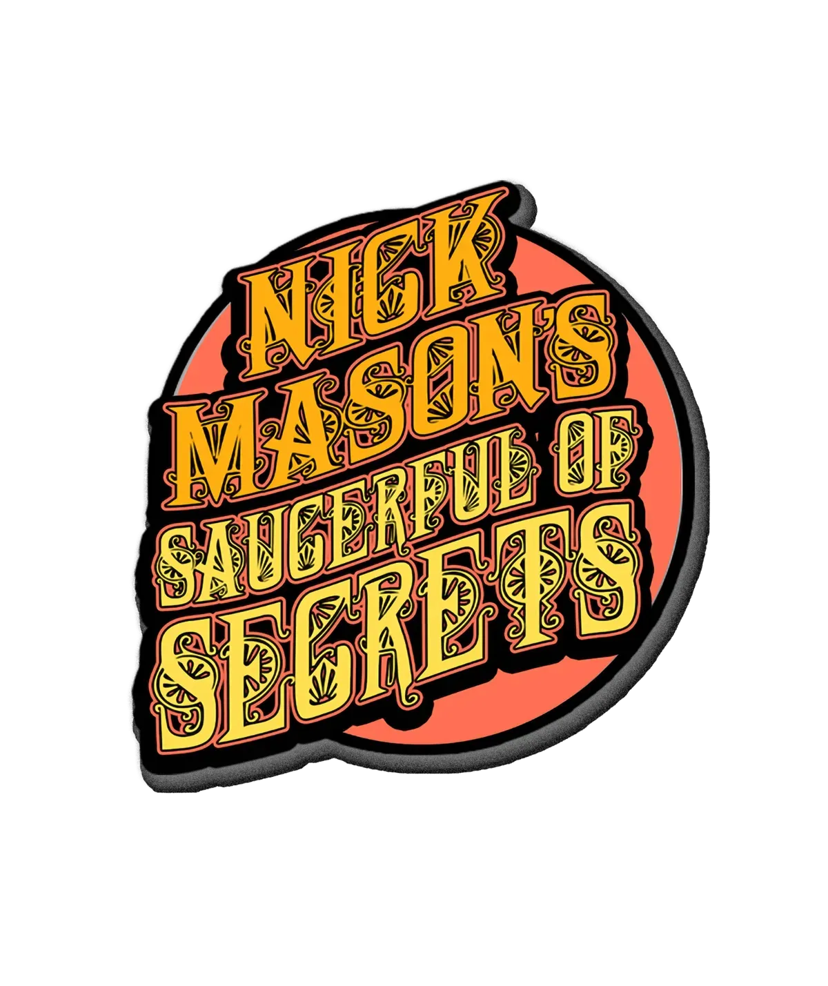 Nick Mason Pin Badge