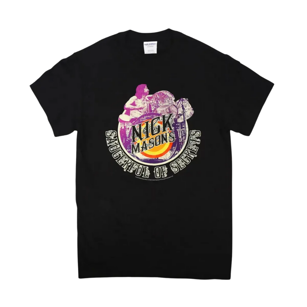 Saucerful of Secrets 2019 Black Tour Tee with Dates