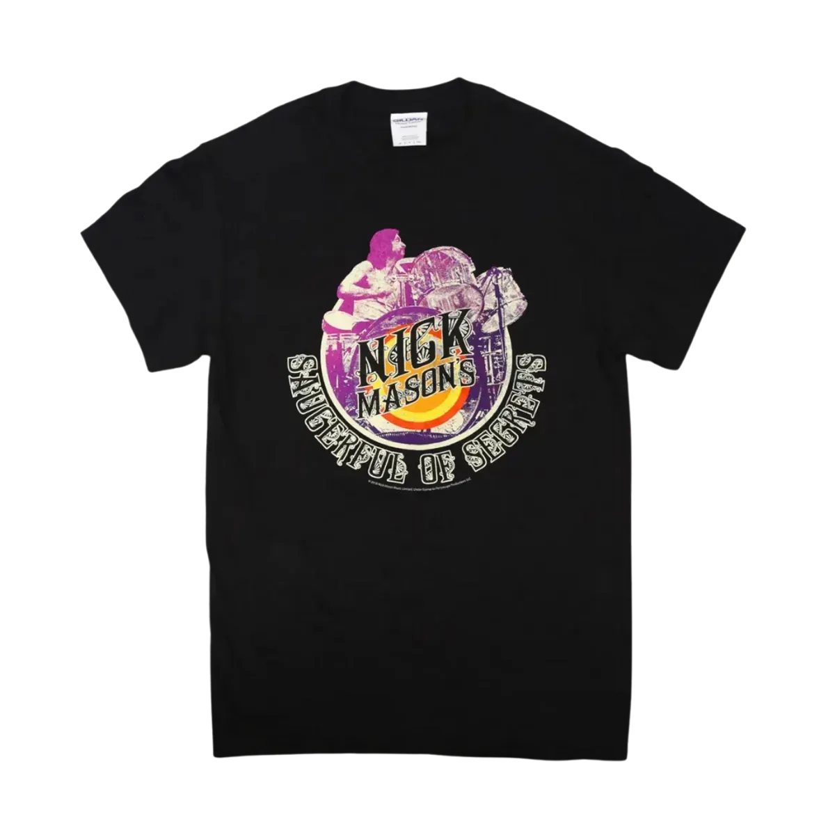 Saucerful of Secrets 2019 Black Tour Tee with Dates
