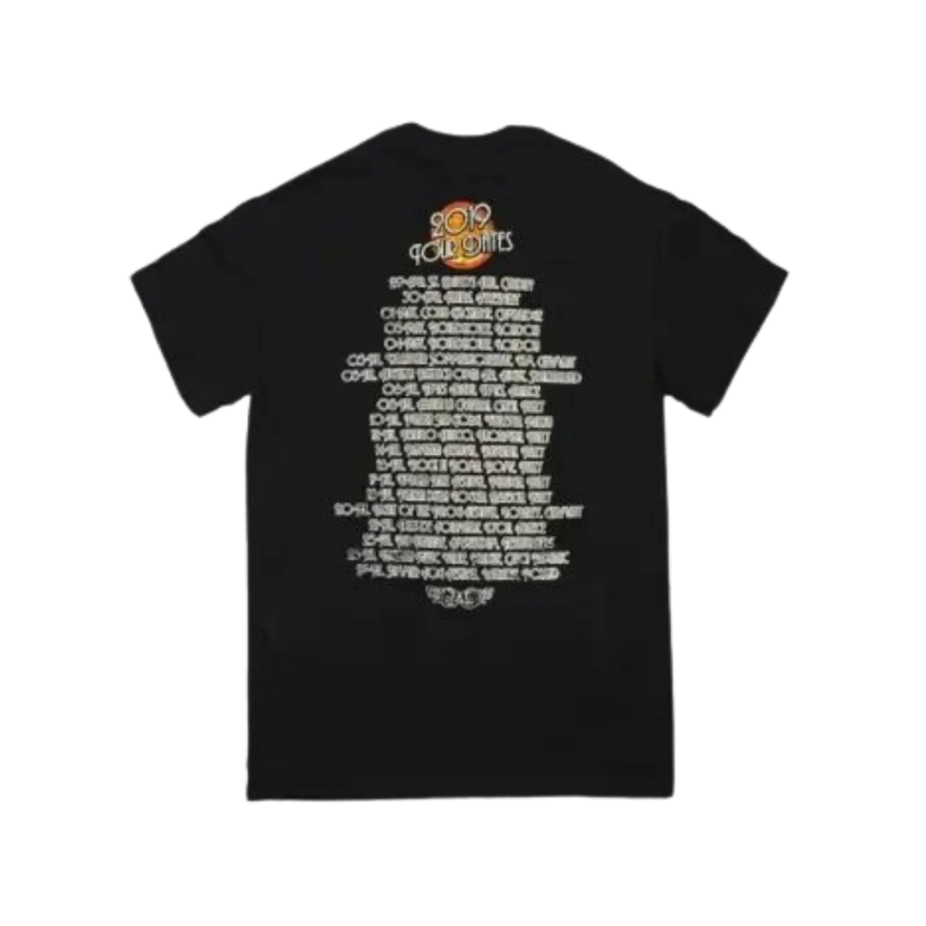 Saucerful of Secrets 2019 Black Tour Tee with Dates
