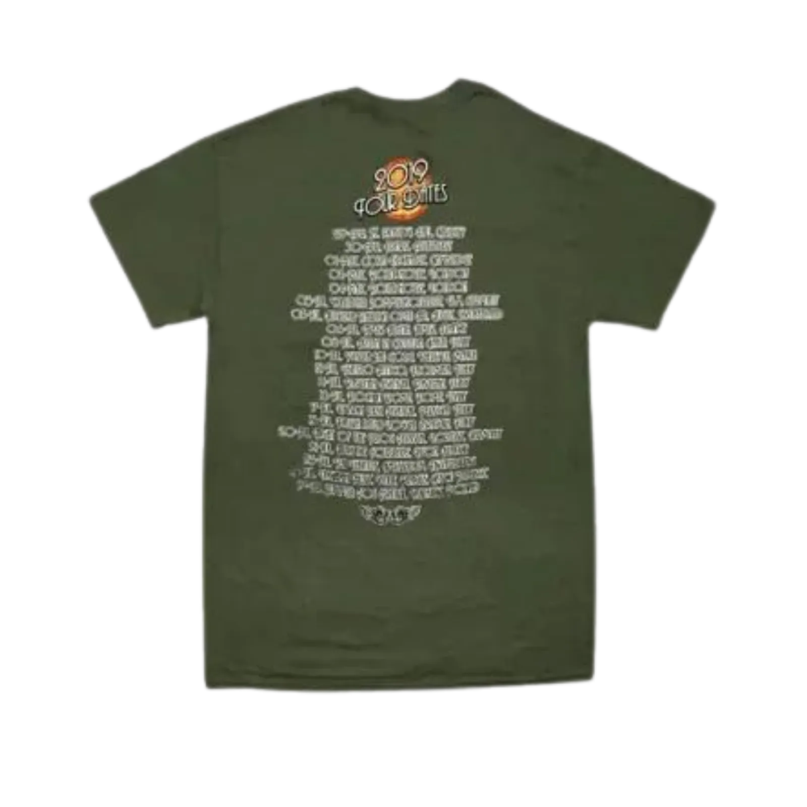 Saucerful of Secrets 2019 Tour T-Shirt - Army Green