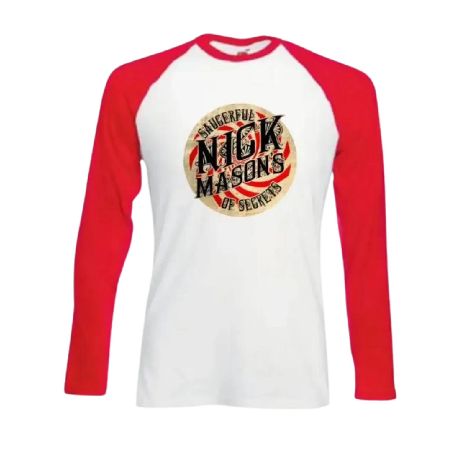Saucerful of Secrets Tour Raglan Baseball T-Shirt